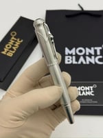 قلم مونت بلانك باترون اوف أرت فضي