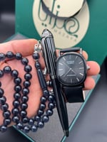 طقم ساعة قلم وسبحة