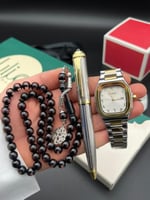 طقم ساعة قلم وسبحة