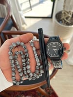 طقم ساعة قلم وسبحة