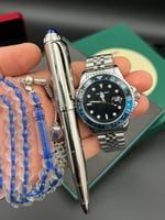 طقم ساعة قلم وسبحة