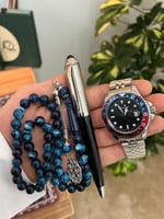 طقم ساعة قلم وسبحة