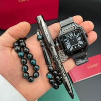 طقم كارتيرا (ساعة قلم وسبحة)