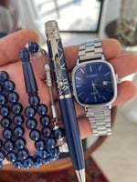 طقم ساعة قلم وسبحة