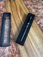 قلم بشعار دولة الكويت- فضي