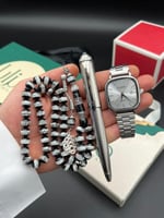 طقم ساعة قلم وسبحة