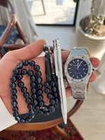 طقم ساعة قلم وسبحة