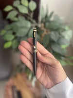 قلم بشعار دولة الكويت- ذهبي