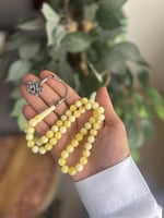 مسابح بكلايت بطرابزونة فضة- اصفر fb17