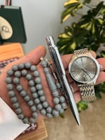 طقم ساعة قلم وسبحة