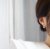 اقراط الين فضي