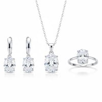 طقم أبيض فضه ٩٢٥