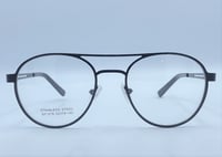 نظارة طبية بيضاوية مصنوعة من المعدن موديل 1216C2