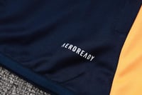 طقم تدريب شتوي ريال مدريد 2024-2025 كحلي سحاب كامل