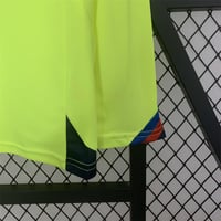 طقم برشلونة موسم 2005-2006 اصفر كم طويل