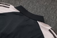 طقم تدريب صيفي بولو ريال مدريد 2024-2025 رمادي غام...