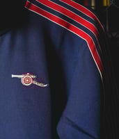 طقم تدريب ارسنال 2025-2026 كحلي سحاب كامل