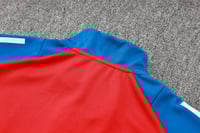 طقم تدريب شتوي منتخب اسبانيا 2024-2025 احمر سحاب ط...