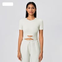 تيشيرت نسائي رياضي ماركة الو 35 alo cross-border