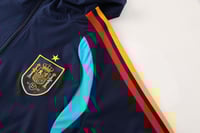 طقم تدريب شتوي منتخب اسبانيا 2025-2026 جاكيت قبعة