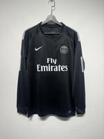 طقم باريس سانت جرمان موسم 2017-2018 اسود كم طويل