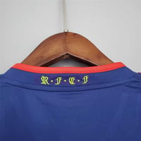 طقم منتخب اسبانيا موسم 2010 كحلي كم طويل