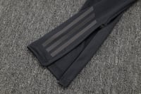 طقم تدريب شتوي ريال مدريد 2024-2025 رمادي سحاب كام...