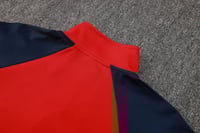 طقم تدريب ارسنال 2024-2025 احمر(٢) سحاب كامل