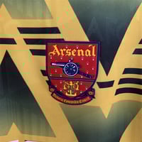 طقم ارسنال 1991-1993 اصفر كم طويل