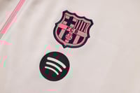 طقم تدريب شتوي برشلونة 2025-2026 بيج سحاب طويل