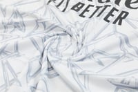 طقم تدريب صيفي ريال مدريد 2024-2025 ابيض