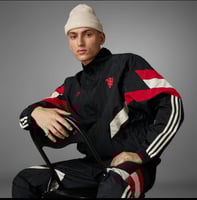 طقم جاكيت مانشستر يونايتد 2024-2025 اسود