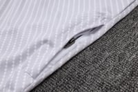 طقم تدريب شتوي نابولي 2025-2026 ابيض سحاب كامل