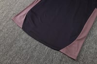 طقم تدريب صيفي بولو ارسنال 2024-2025 بنفسجي غامق