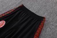 طقم تدريب شتوي ميلان 2025-2026 اسود سحاب كامل