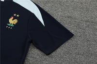 طقم تدريب صيفي منتخب فرنسا 2024-2025 كحلي