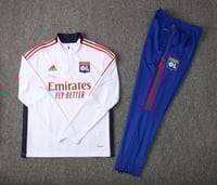 طقم تدريب شتوي اولمبيك ليون 2021-2022 ابيض