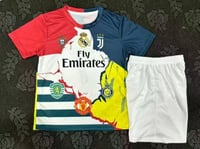 طقم خاص جميع اندية رونالدو اطفال 3
