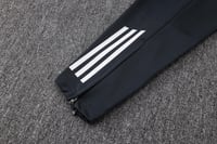 طقم تدريب شتوي ريال مدريد 2025-2026 رمادي سحاب كام...