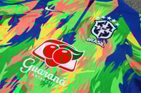 طقم تدريب شتوي منتخب البرازيل 2025-2026 اخضر