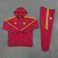 طقم تدريب شتوي ارسنال 2025-2026 جاكيت قبعة احمر