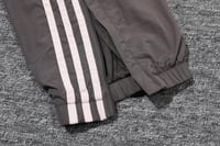 طقم تدريب شتوي ريال مدريد 2024-2025 جاكيت رمادي