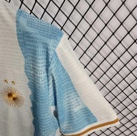 طقم منتخب الارجنتين نسخة خاصة (3) 2022 سماوي