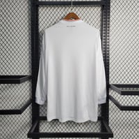 طقم ريال مدريد موسم 2013-2014 ابيض كم طويل