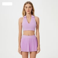 تيشيرت نسائي رياضي ماركة الو 18 alo cross-border