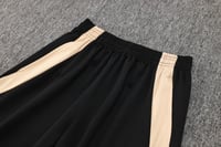 طقم تدريب شتوي ريال مدريد 2024-2025 اسود سحاب كامل