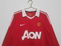 طقم مانشستر يونايتد موسم 2009-2010 احمر كم طويل