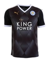 طقم ليستر سيتي موسم 2015-2016 اسود