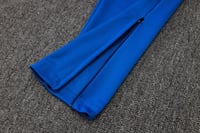 طقم تدريب شتوي منتخب البرازيل 2024-2025 ابيض سحاب...