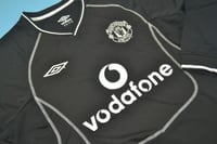 طقم مانشستر يونايتد موسم 2000-2002 اسود كم طويل